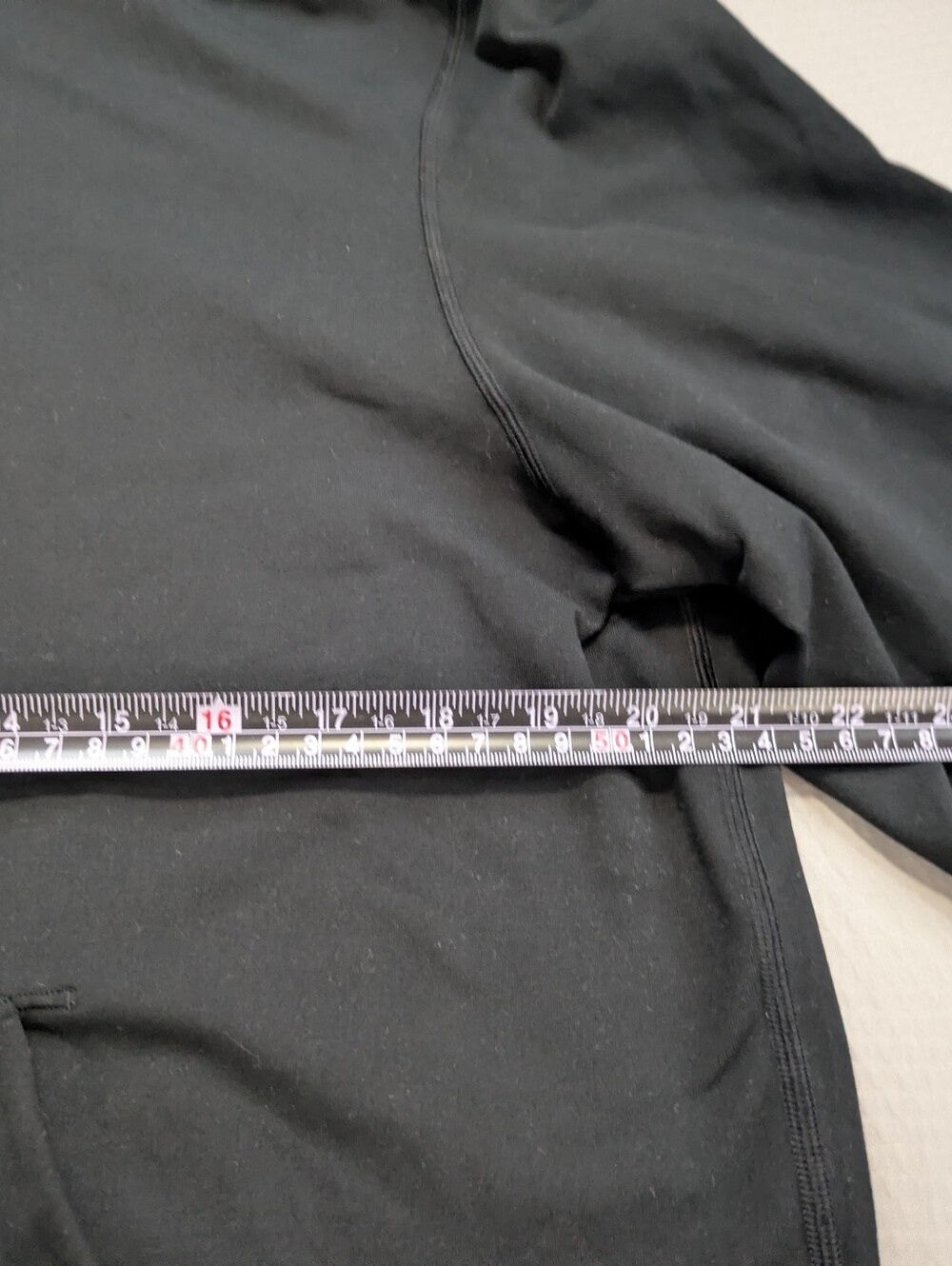 Lululemon Mens Soft Jersey Pullover Hoodie Size L Black Stretch Gym M3F86S - Picture 3 of 7